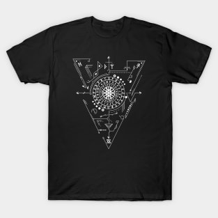 Web of Wyrd | Norse Pagan Symbol T-Shirt